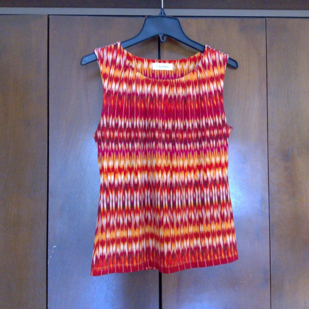 Calvin Klein Sleeveless Blouse Medium